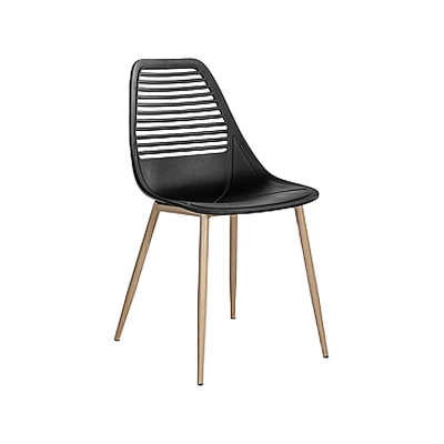 Lines black with oak