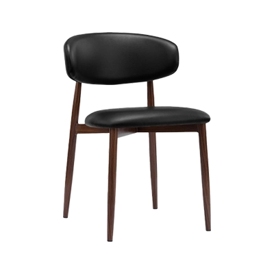 Veroli black with walnut - 2