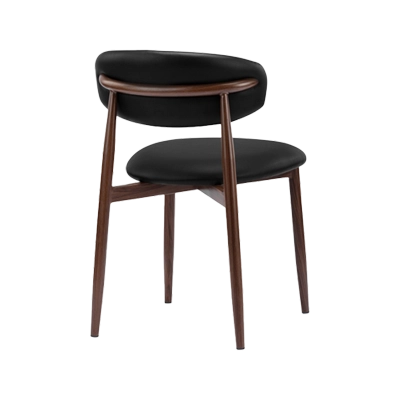 Veroli black with walnut - 3